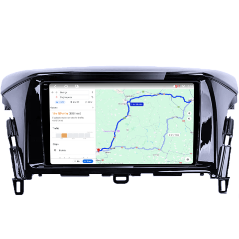 Navigatie dedicata Mitsubishi Eclipse 2017+, 4GB RAM 64GB ROM, Procesor Qualcomm Octacore, Android 14, Rezolutie 2K, Display QLED 9", DSP, Carplay&Android Auto, SIM 4G [3]