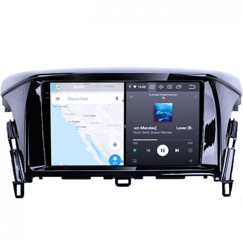 Eclipse - Navigatie dedicata Mitsubishi Eclipse 2017+, 8GB RAM 128GB ROM, Octacore, Platforma 7862, Android 14, Display QLED 9" 2K, Suporta camera 360", DSP, Carplay&Android Au