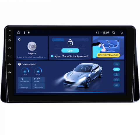 Mitsubishi - (Resigilata) Navigatie dedicata Mitsubishi Eclipse Cross 2018-2019, 2GB RAM 32GB ROM, Quad Core, Display 9" IPS Full HD, Carplay&Android Auto, Android 14, Suport camere AHD