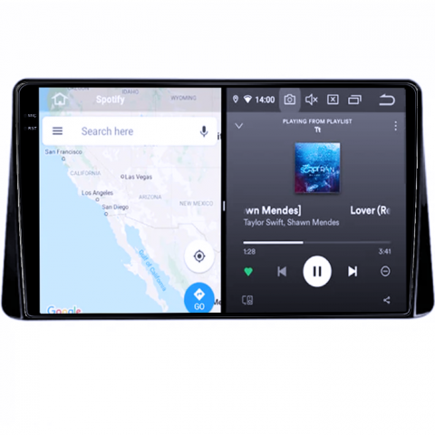 Eclipse Cross 2018-2019 - Navigatie dedicata Mitsubishi Eclipse Cross 2018-2019, 8GB RAM 128GB ROM, Octacore, Platforma 7862, Android 14, Display QLED 9" 2K, Suporta camera 360", DSP, Carplay&