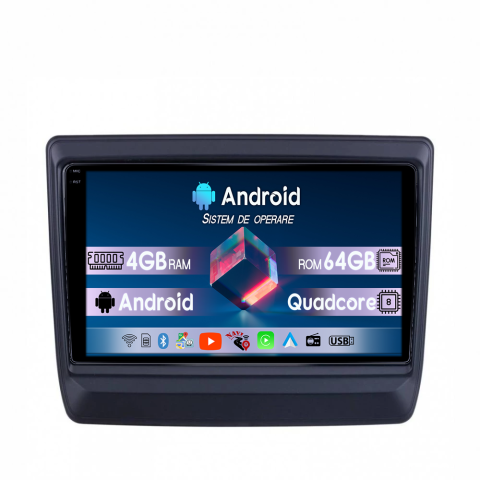 D-Max 2020 - Navigatie dedicata Isuzu D-MAX 2020, 4GB RAM 64GB ROM, Quadcore, Android 14, Display QLED  9", DSP, Carplay&Android Auto, Suport camere AHD
