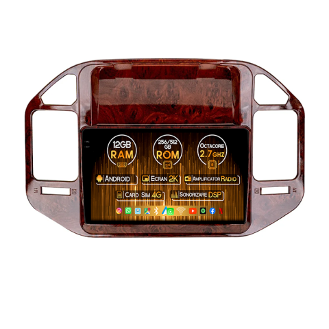 Navigatii Dedicate - Navigatie dedicata Mitsubishi Pajero V73 V2, 12GB RAM 256GB ROM, Android 14, Rezolutie 2K, Display QLED, 9", DSP, Carplay, Android Auto, Internet, Youtube, Waze, Wi Fi, USB