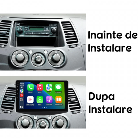 Navigatie dedicata Mitsubishi Grandis 2003-2011, 4GB RAM 64GB ROM, Octacore, Android 13, Display QLED 9", DSP, Carplay, Android Auto, Internet, Youtube, Waze, WIFI, Bluetooth [4]