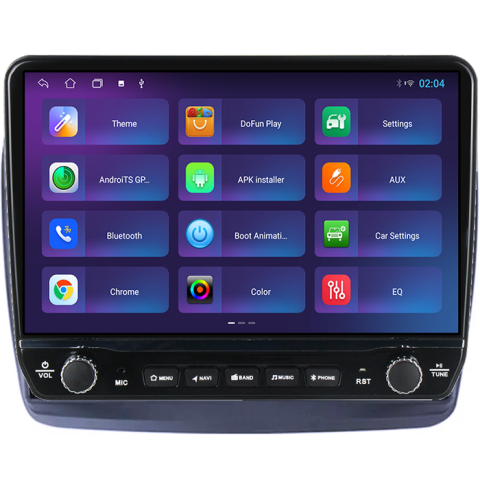 Navigatie dedicata Mitsubishi L200 2008-2016 Tesla cu butoane rotative model 2024, 4GB RAM 64GB ROM, Procesor Quadcore, Android 14, Display QLED 10", DSP, Carplay&Android Auto [3]