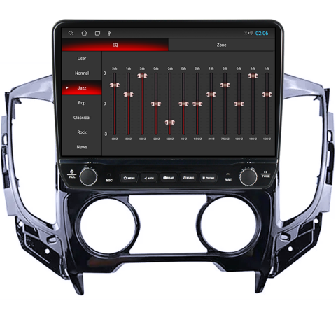 Navigatie dedicata Mitsubishi L200 2015-2019 Tesla cu butoane rotative model 2024, 4GB RAM 64GB ROM, Procesor Quadcore, Android 14, Display QLED 10", DSP, Carplay&Android Auto [1]