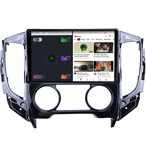Navigatie dedicata Mitsubishi L200 2015-2019, 4GB RAM 32GB ROM, Octacore, Android 14, Display QLED 1K 9", DSP, Carplay&Android Auto, SIM 4G, Bluetooth, Ventilator Activ [2]
