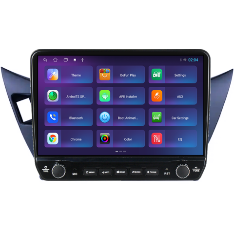 Navigatie dedicata Mitsubishi Lancer 2001-2007 Tesla cu butoane rotative model 2024, 4GB RAM 64GB ROM, Procesor Quadcore, Android 14, Display QLED 10", DSP, Carplay&Android Auto [3]