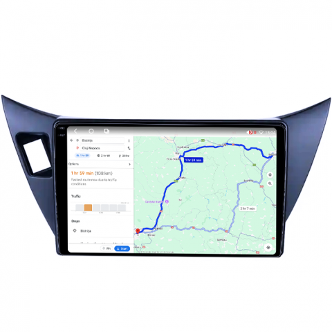 Navigatie dedicata Mitsubishi Lancer 2001-2007, 4GB RAM 64GB ROM, Octacore, Android 14, Display QLED 1K 9", Carplay&Android Auto, SIM 4G, Ventilator Activ [3]