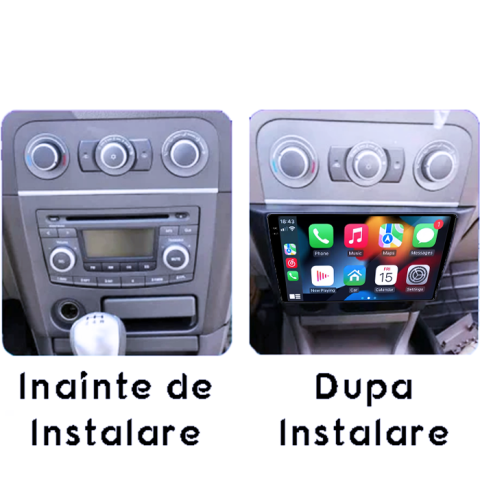 Navigatie dedicata Mitsubishi Lancer 2006, 4GB RAM 64GB ROM, Procesor Qualcomm Octacore, Android 14, Rezolutie 2K, Display QLED 9", DSP, Carplay&Android Auto, SIM 4G [5]