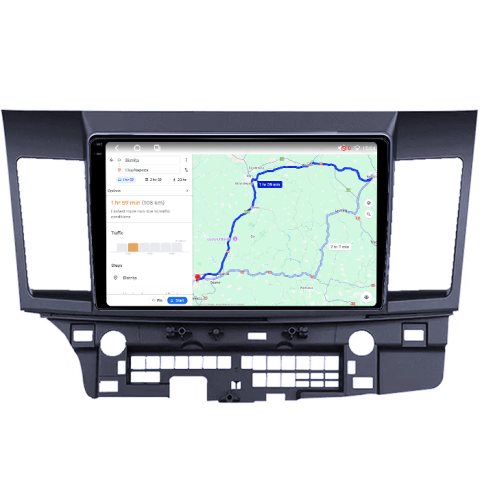 Navigatie dedicata Mitsubishi Lancer 2007-2012, 4GB RAM 64GB ROM, Procesor Qualcomm Octacore, Android 14, Rezolutie 2K, Display QLED 10", DSP, Carplay&Android Auto, SIM 4G [5]