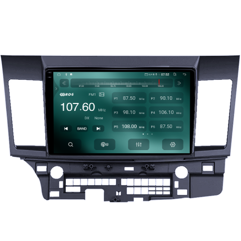 Navigatie dedicata Mitsubishi Lancer 2007-2012, 8GB RAM 128GB ROM, Octacore, Platforma TS18, Android 14, Display QLED 9", Suporta camera 360", DSP, Carplay&Android Auto, SIM 4G, Ventilator Activ [2]