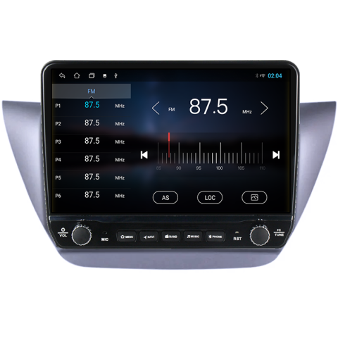 Navigatie dedicata Mitsubishi Lancer IX 2006-2010 Tesla cu butoane rotative model 2024, 4GB RAM 64GB ROM, Procesor Quadcore, Android 14, Display QLED 10", DSP, Carplay&Android Auto [2]
