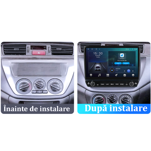 Navigatie dedicata Mitsubishi Lancer IX 2006-2010 Tesla cu butoane rotative model 2024, 4GB RAM 64GB ROM, Procesor Quadcore, Android 14, Display QLED 10", DSP, Carplay&Android Auto [6]