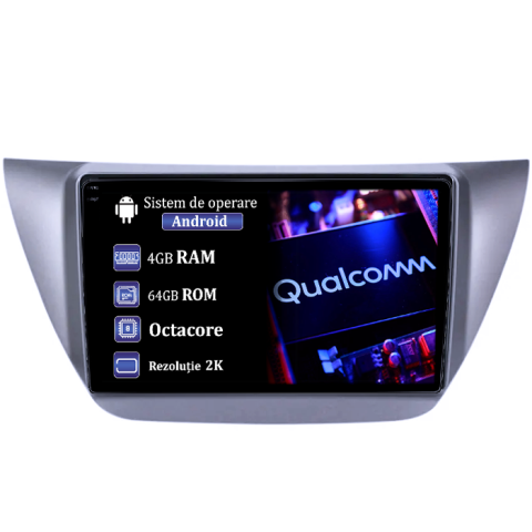 Lancer IX 2006-2010 - Navigatie dedicata Mitsubishi Lancer IX 2006-2010, 4GB RAM 64GB ROM, Procesor Qualcomm Octacore, Android 14, Rezolutie 2K, Display QLED 9", DSP, Carplay&Android Auto, SIM 4G