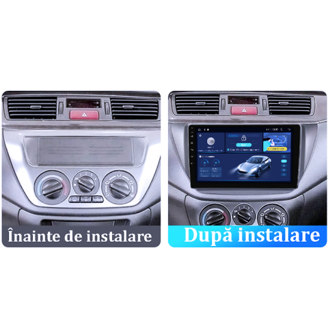 Navigatie dedicata Mitsubishi Lancer IX 2006-2010, 8GB RAM 128GB ROM, Octacore, Platforma TS18, Android 14, Display QLED 9", Suporta camera 360", DSP, Carplay&Android Auto, SIM 4G, Ventilator Activ [4]
