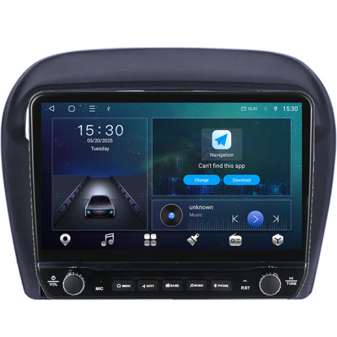 Navigatie dedicata Mitsubishi Mirage Attrage 2012-2018 Tesla cu butoane rotative model 2024, 4GB RAM 64GB ROM, Procesor Quadcore, Android 14, Display QLED 10", DSP, Carplay&Android Auto [5]