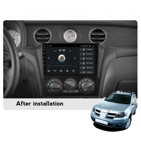 Navigatie dedicata Mitsubishi Outlander 2001-2005, 4GB RAM 64GB ROM, Octacore, Android 13, Display QLED 10", DSP, Carplay, Android Auto, Internet, Youtube, Waze, WIFI, Bluetooth [4]