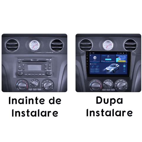 Navigatie dedicata Mitsubishi Outlander 2001-2005, 8GB RAM 128GB ROM, Octacore, Platforma TS18, Android 14, Display QLED 10", Suporta camera 360", DSP, Carplay&Android Auto, SIM 4G, Ventilator Acti [4]