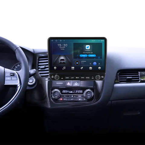 Navigatie dedicata Mitsubishi Outlander 2012-2018 Tesla cu butoane rotative model 2024, 4GB RAM 64GB ROM, Procesor Quadcore, Android 14, Display QLED 10", DSP, Carplay&Android Auto [6]