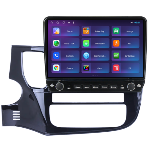 Navigatie dedicata Mitsubishi Outlander 2012-2018 Tesla cu butoane rotative model 2024, 4GB RAM 64GB ROM, Procesor Quadcore, Android 14, Display QLED 10", DSP, Carplay&Android Auto [3]