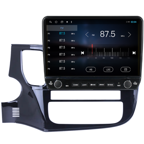 Navigatie dedicata Mitsubishi Outlander 2012-2018 Tesla cu butoane rotative model 2024, 4GB RAM 64GB ROM, Procesor Quadcore, Android 14, Display QLED 10", DSP, Carplay&Android Auto [2]