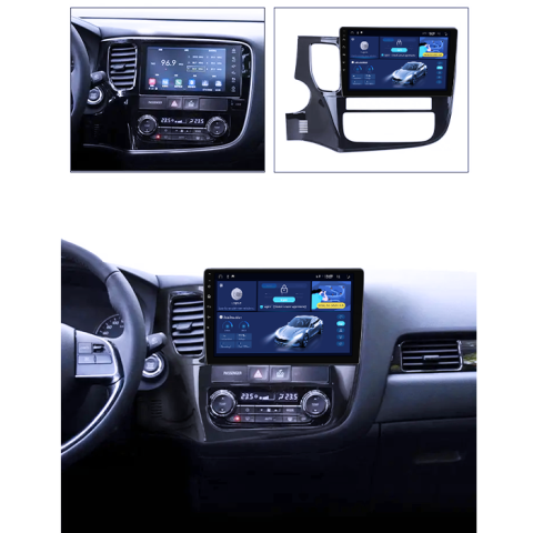 Navigatie dedicata Mitsubishi Outlander 2015-2017, 8GB RAM 128GB ROM, Octacore, Platforma TS18, Android 14, Display QLED 9", Suporta camera 360", DSP, Carplay&Android Auto, SIM 4G, Ventilator Activ [4]