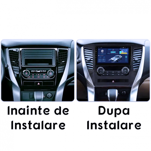 Navigatie dedicata Mitsubishi Pajero 2016-2018, 4GB RAM 64GB ROM, Octacore, Android 14, Display QLED 1K 9", Carplay&Android Auto, SIM 4G, Ventilator Activ [4]