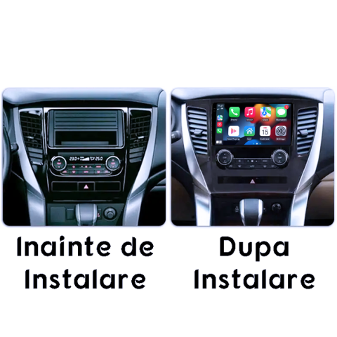Navigatie dedicata Mitsubishi Pajero 2016-2018, 4GB RAM 64GB ROM, Procesor Qualcomm Octacore, Android 14, Rezolutie 2K, Display QLED 9", DSP, Carplay&Android Auto, SIM 4G [6]