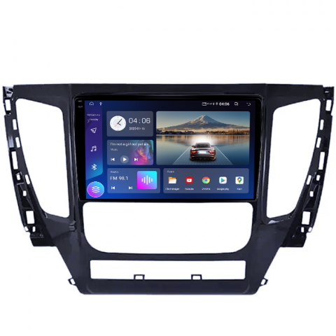Navigatie dedicata Mitsubishi Pajero 2016-2018, 4GB RAM 64GB ROM, Quad Core, Display 9" QLED 1K, Carplay, Android 14, Bluetooth, Magazin Play, Suport Camere AHD [1]