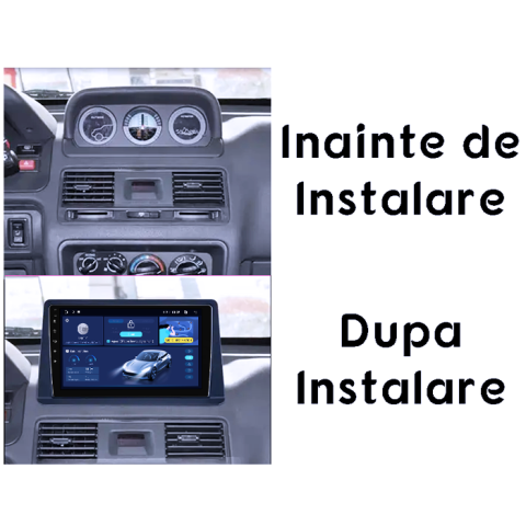 Navigatie dedicata Mitsubishi Pajero Montero V31 Cheetah, 8GB RAM 128GB ROM, Octacore, Platforma TS18, Android 14, Display QLED 9", Suporta camera 360", DSP, Carplay&Android Auto, SIM 4G, Ventilato [4]