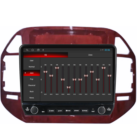 Navigatie dedicata Mitsubishi Pajero V73 Tesla cu butoane rotative model 2024, 4GB RAM 64GB ROM, Procesor Quadcore, Android 14, Display QLED 10", DSP, Carplay&Android Auto [1]