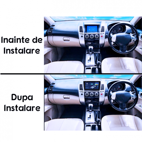 Navigatie dedicata Mitsubishi Pajero Sport 2014+, 4GB RAM 64GB ROM, Octacore, Android 14, Display QLED 1K 9", Carplay&Android Auto, SIM 4G, Ventilator Activ [4]