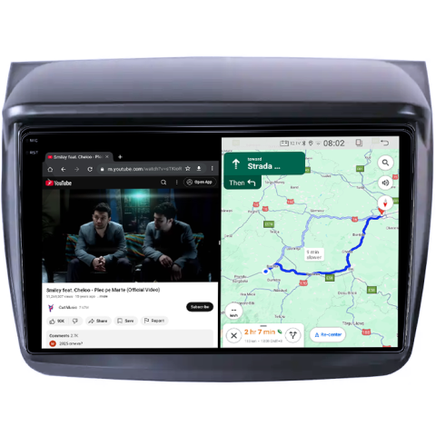 Navigatie dedicata Toyota Yaris 2014+, 8GB RAM 128GB ROM, Octacore, Platforma 7862, Android 14, Display QLED 9", Suporta camera 360", DSP, Carplay&Android Auto, SIM 4G, Ventilator Activ [3]