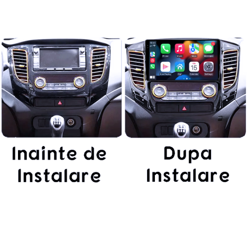 Navigatie dedicata Mitsubishi Pajero Sport, 4GB RAM 64GB ROM, Procesor Qualcomm Octacore, Android 14, Rezolutie 2K, Display QLED 9", DSP, Carplay&Android Auto, SIM 4G [5]