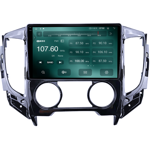 Navigatie dedicata Mitsubishi Pajero Sport, 8GB RAM 128GB ROM, Octacore, Platforma TS18, Android 14, Display QLED 9", Suporta camera 360", DSP, Carplay&Android Auto, SIM 4G, Ventilator Activ [2]