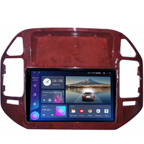 Navigatie dedicata Mitsubishi Pajero V73 2004-2011, 8GB RAM 128GB ROM, Octacore, Platforma TS18, Android 14, Display QLED 9", Suporta camera 360", DSP, Carplay&Android Auto, SIM 4G, Ventilator Acti [1]