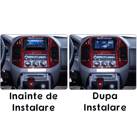 Navigatie dedicata Mitsubishi Pajero V73 2004-2011, 4GB RAM 32GB ROM, Octacore, Android 14, Display QLED 1K 9", DSP, Carplay&Android Auto, SIM 4G, Bluetooth, Ventilator Activ [4]