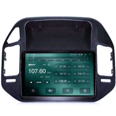 Navigatie dedicata Mitsubishi Pajero V73, 8GB RAM 128GB ROM, Octacore, Platforma TS18, Android 14, Display QLED 9", Suporta camera 360", DSP, Carplay&Android Auto, SIM 4G, Ventilator Activ [2]