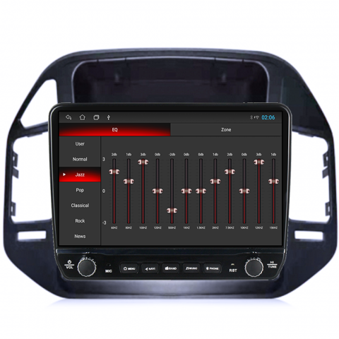 Navigatie dedicata Mitsubishi Pajero V73 Tesla cu butoane rotative model 2024, 4GB RAM 64GB ROM, Procesor Quadcore, Android 14, Display QLED 10", DSP, Carplay&Android Auto [1]