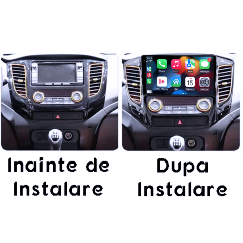 Navigatie dedicata Mitsubishi Triton 2015, 4GB RAM 64GB ROM, Procesor Qualcomm Octacore, Android 14, Rezolutie 2K, Display QLED 9", DSP, Carplay&Android Auto, SIM 4G [5]