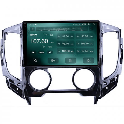 Navigatie dedicata Mitsubishi Triton 2015, 4GB RAM 64GB ROM, Quad Core, Display 9" QLED 1K, Carplay, Android 14, Bluetooth, Magazin Play, Suport Camere AHD [3]