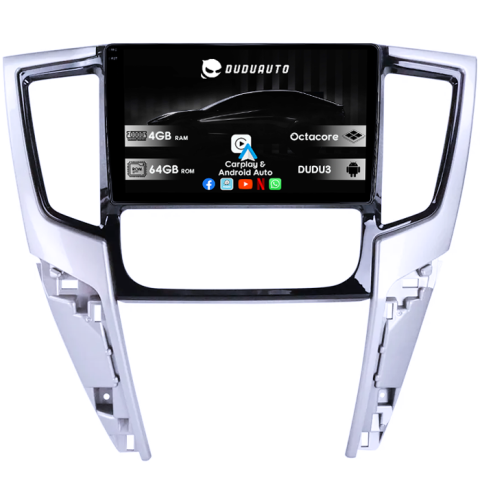 Navigatii Dedicate - Navigatie dedicata Mitsubishi Triton 2019, DUDU3, 4GB RAM 64GB ROM, Octacore, Platforma 8581, Android, Display QLED 9", DSP, Carplay&AndroidAuto