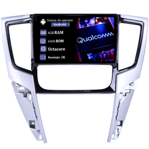 Triton 2019 - Navigatie dedicata Mitsubishi Triton 2019, 4GB RAM 64GB ROM, Procesor Qualcomm Octacore, Android 14, Rezolutie 2K, Display QLED 9", DSP, Carplay&Android Auto, SIM 4G