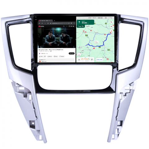Navigatie dedicata Mitsubishi Triton 2019, 4GB RAM 64GB ROM, Quad Core, Display 9" QLED 1K, Carplay, Android 14, Bluetooth, Magazin Play, Suport Camere AHD [3]