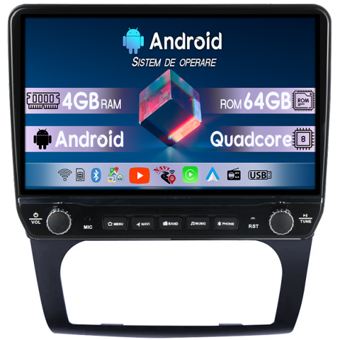 Navigatii Dedicate - Navigatie dedicata Nissan Teana Altima 2008-2012 Tesla cu butoane rotative model 2024, 4GB RAM 64GB ROM, Procesor Quadcore, Android 14, Display QLED 10", DSP, Carplay&Android Auto