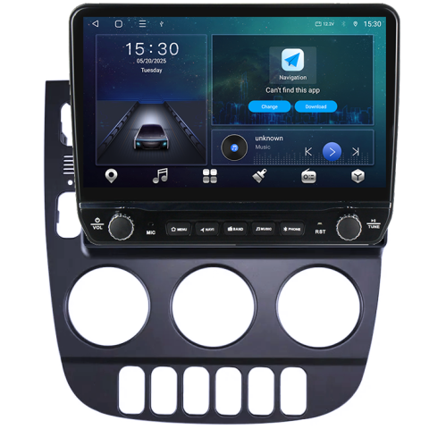 Navigatie dedicata ML 350 (W163) 2001-2005(AB) Tesla cu butoane rotative model 2024, 4GB RAM 64GB ROM, Procesor Quadcore, Android 14, Display QLED 10", DSP, Carplay&Android Auto [5]