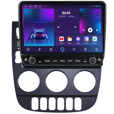 Navigatie dedicata ML 350 (W163) 2001-2005(AB) Tesla cu butoane rotative model 2024, 4GB RAM 64GB ROM, Procesor Quadcore, Android 14, Display QLED 10", DSP, Carplay&Android Auto [4]