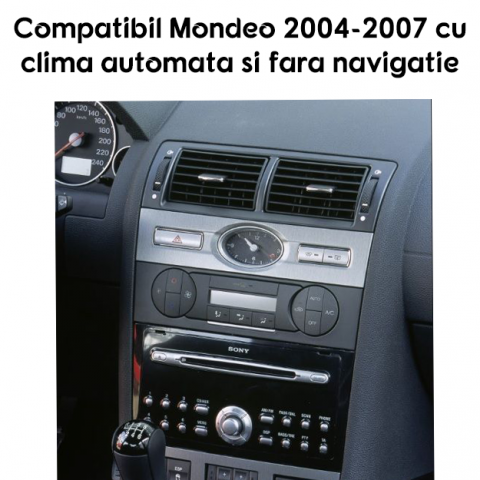Navigatie dedicata Mondeo 3 2000-2007 cu butoane rotative model 2024, 9 Inch, 2GB RAM 32GB ROM, Quadcore, Android 13, WiFi, Bluetooth, Magazin Play [6]