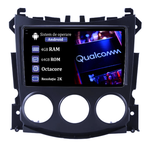 370Z 2008-2011 - Navigatie dedicata Nissan 370Z 2008-2011,4GB RAM 64GB ROM, Procesor Qualcomm Octacore, Android 14, Rezolutie 2K, Display QLED 9", DSP, Carplay&Android Auto, SIM 4G