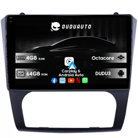 Navigatii Dedicate - Navigatie dedicata Nissan Teana Altima 2008-2012, DUDU3, 4GB RAM 64GB ROM, Octacore, Platforma 8581, Android, Display QLED 9", DSP, Carplay&AndroidAuto